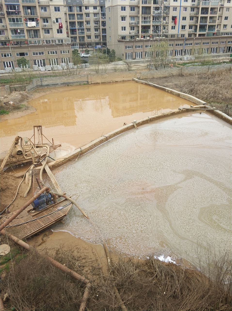 三水沉淀池淤泥清理-厂区废水池淤泥清淤